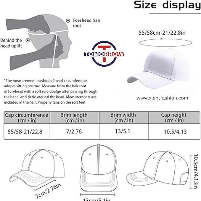 - Baseball Caps for Women - Plain Adjustable Baseball Caps for Sports Cap, Outdoor Activities, and Gym - Summer Hat for Womens - Exercise Caps for Girls Outdoor Headwear - Tomorrow Fashion -