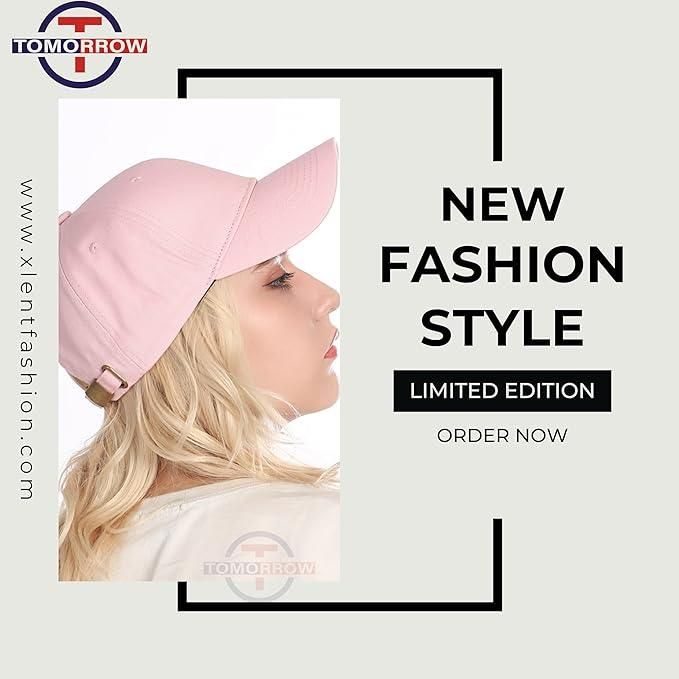 - Baseball Caps for Women - Plain Adjustable Baseball Caps for Sports Cap, Outdoor Activities, and Gym - Summer Hat for Womens - Exercise Caps for Girls Outdoor Headwear - Tomorrow Fashion -