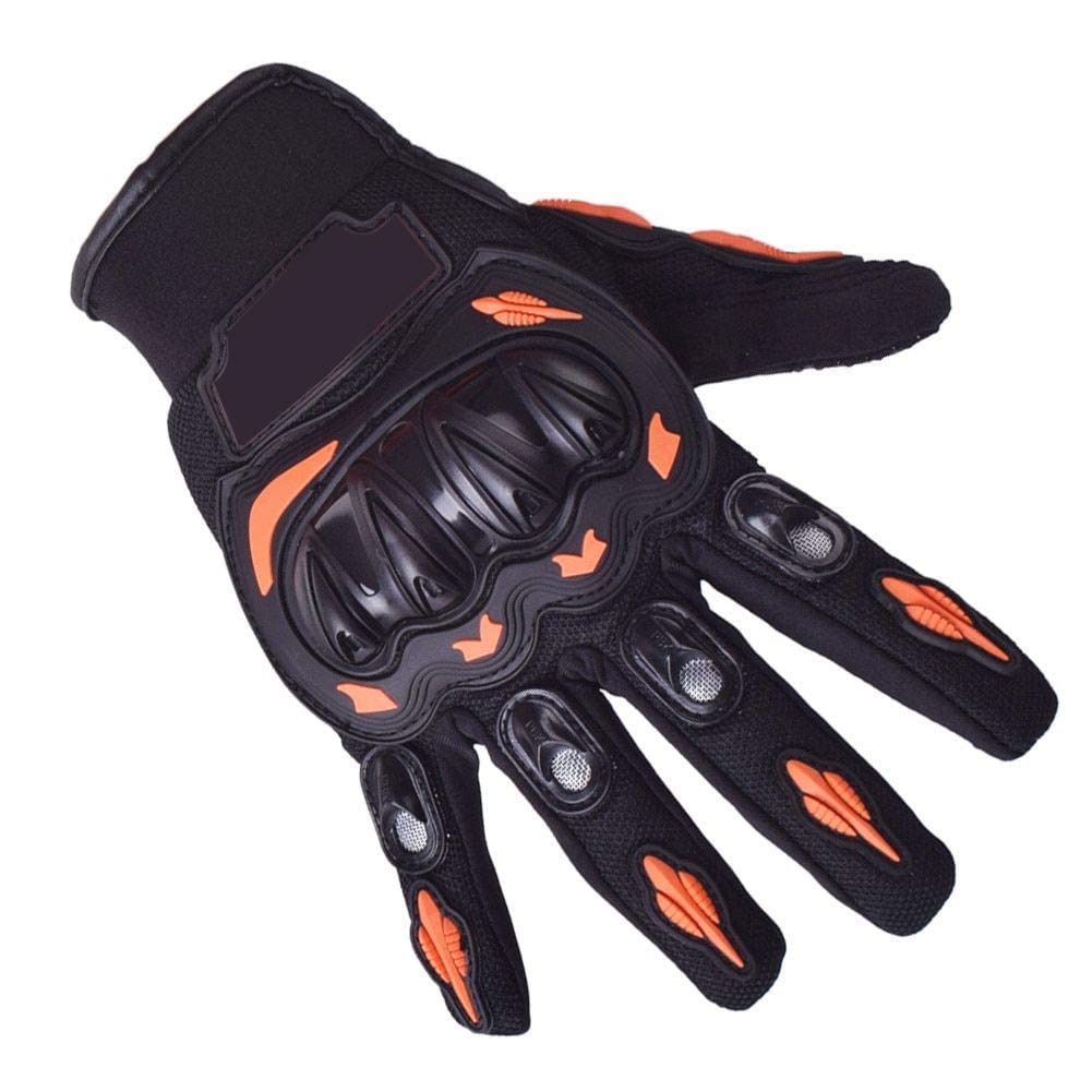 - Protective Gloves for Riding Bikes - Full Finger Bike Riding Gloves for Men - with Gel Palm Padding - Windproof Thermal Soft Warm Winter Gloves (Touch Screen) - Tomorrow Fashion -
