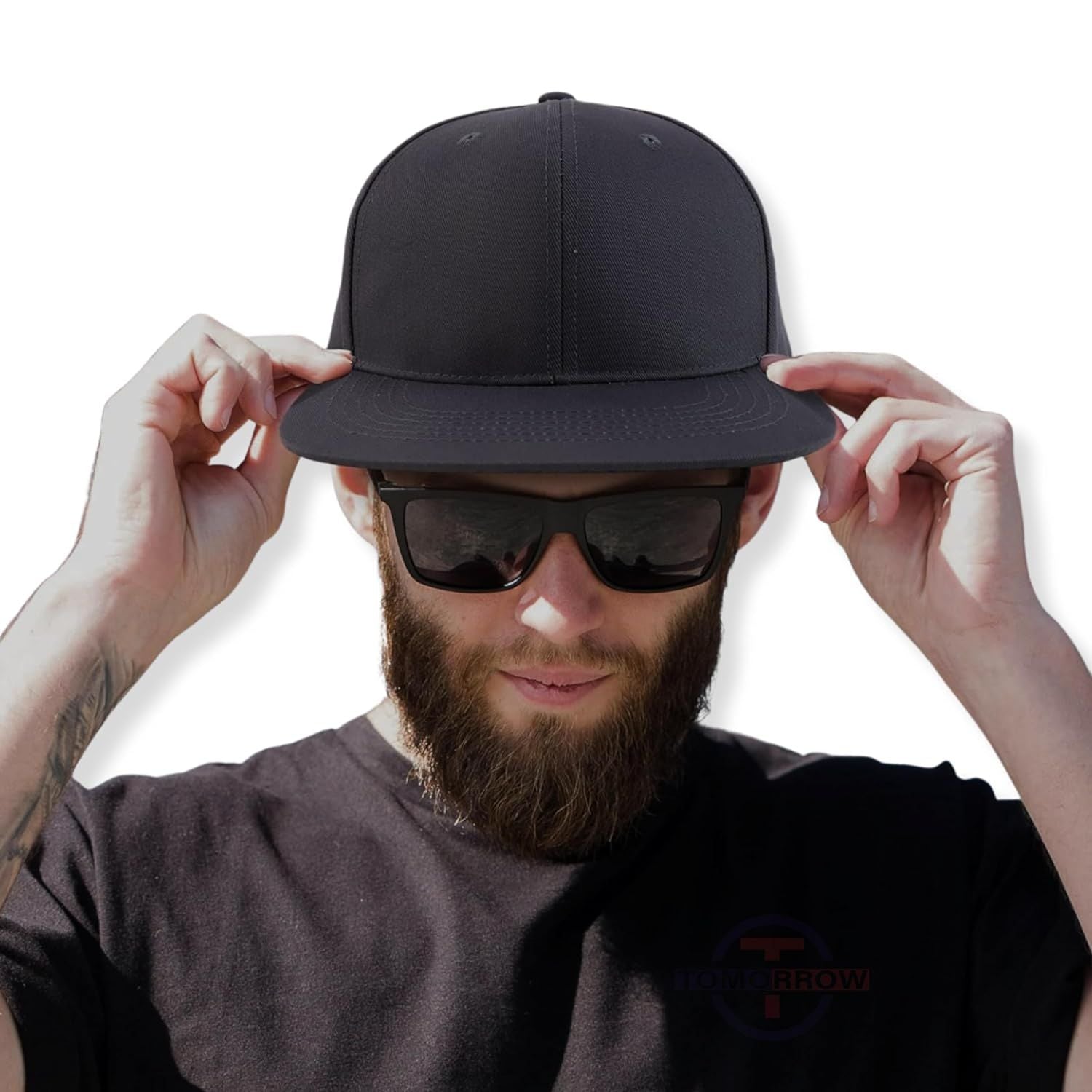 Tomorrow Hip Hop Urban Swagger Snapback Cap for Men Women Stylish Ad Tomorrow Fashion