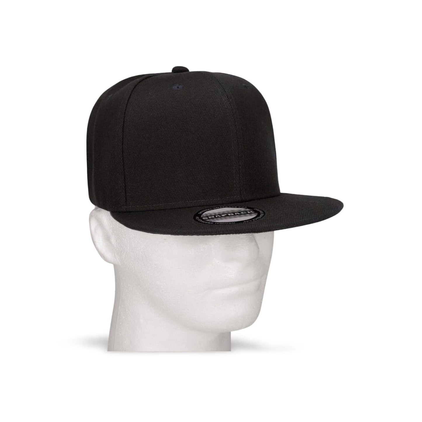 Tomorrow Hip-Hop Urban Swagger Snapback Cap for Men Women | Stylish Adjustable Baseball Hat for Men's Streetwear | Hip Hop Caps Black - Tomorrow Fashion -