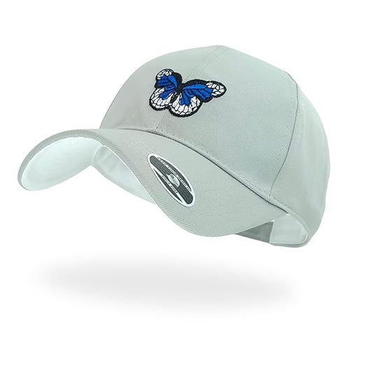 - Baseball Cap for men women, Butterfly Embroidered Summer Caps, Stylish Outdoor Sports cap, Unique Streetwear Durable Comfortable Lightweight Trendy Cool Unisex Fashion Snapback cap - Tomorrow Fashion - 