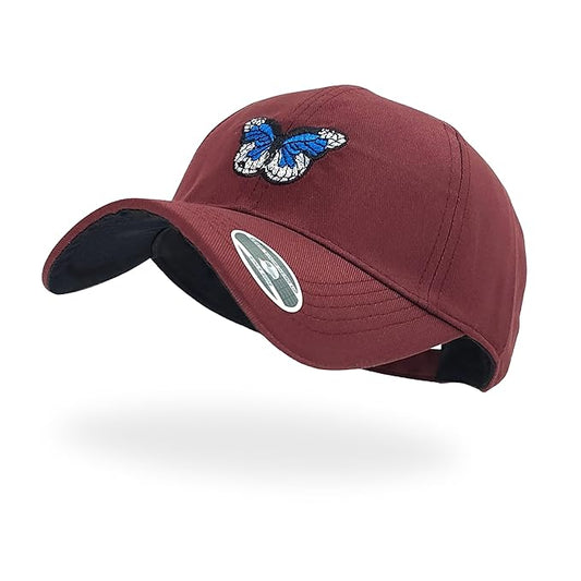  - Baseball Cap for men women, Butterfly Embroidered Summer Caps, Stylish Outdoor Sports cap, Unique Streetwear Durable Comfortable Lightweight Trendy Cool Unisex Fashion Snapback cap - Tomorrow Fashion - 