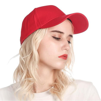  - Baseball Caps for Women - Plain Adjustable Baseball Caps for Sports Cap, Outdoor Activities, and Gym - Summer Hat for Womens - Exercise Caps for Girls Outdoor Headwear - Tomorrow Fashion - 