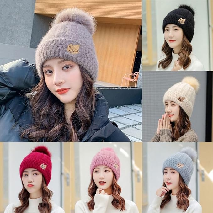 Winter Beanie for Women and Girls Cold Weather Cap Cute Fashionable Tomorrow Fashion