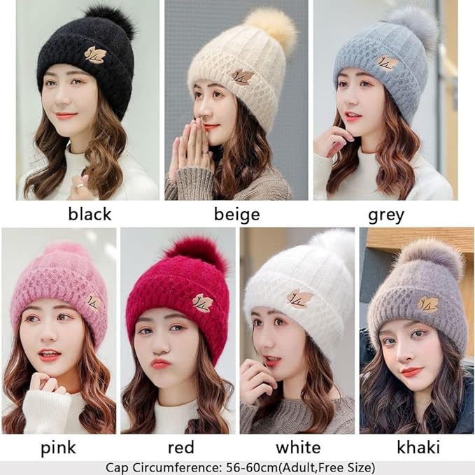 Stylish winter cap for girl discount